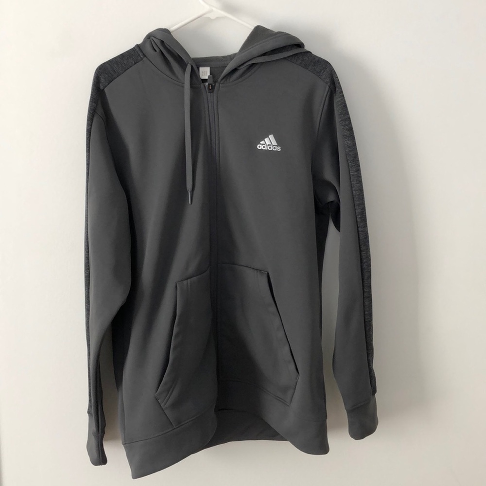 Adidas zip up hoodie